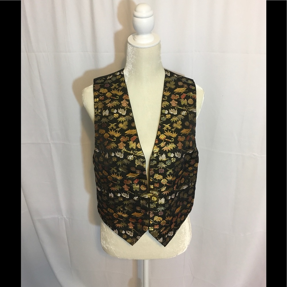Asian inspired vest