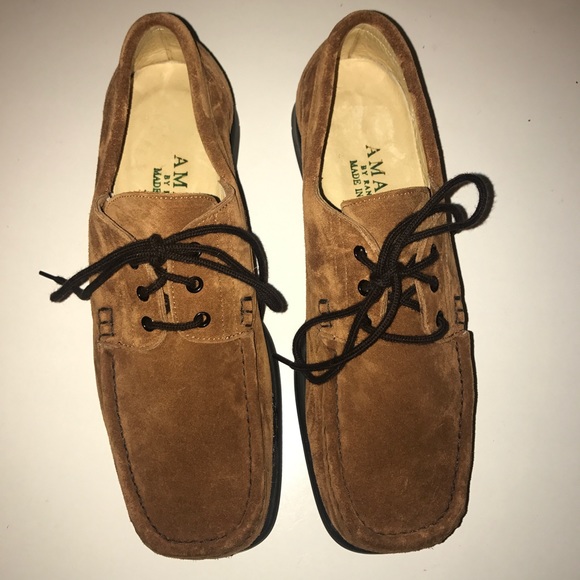 NWOT AMALFI by Rangoni LUXURIOUS Italian Cashmere Suede Leather Flats Loafers - Picture 9 of 9