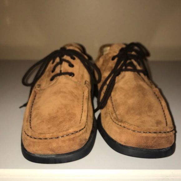 NWOT AMALFI by Rangoni LUXURIOUS Italian Cashmere Suede Leather Flats Loafers - Picture 3 of 9