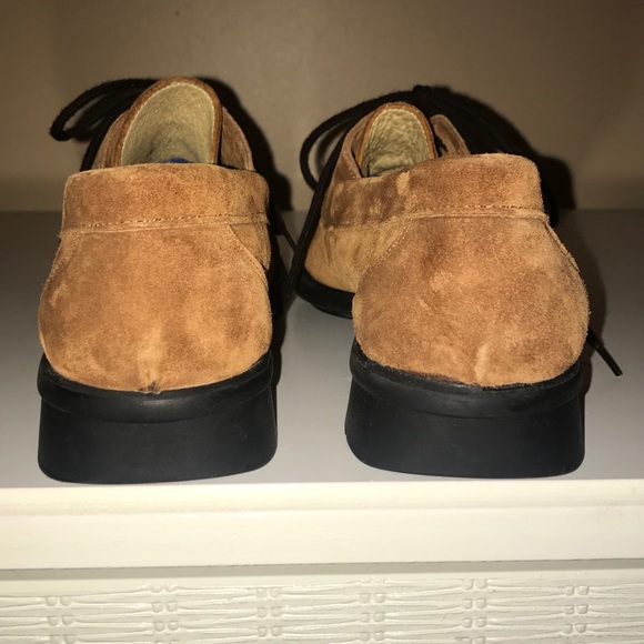 NWOT AMALFI by Rangoni LUXURIOUS Italian Cashmere Suede Leather Flats Loafers - Picture 4 of 9