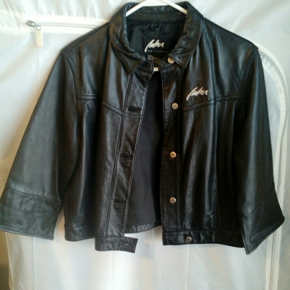 Leather jacket