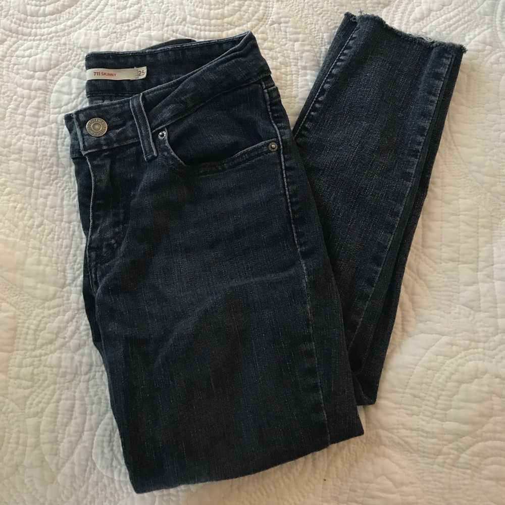 Levi's Ripped Skinny Jeans