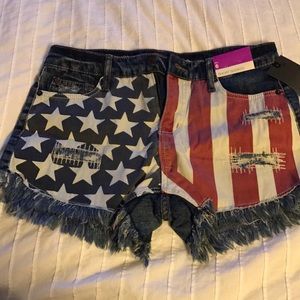 NWT Mossimo high rise short short size 6