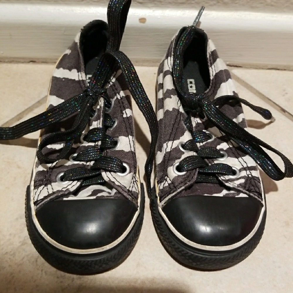 Black Zebra Sneakers