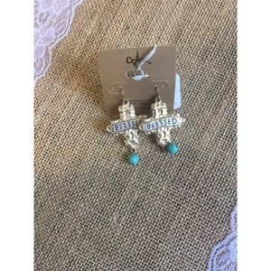 Cross Blessed Earrings