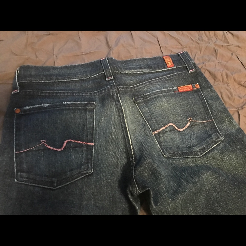 7 for all man kind boot cut jeans