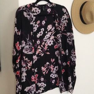 Floral kimono