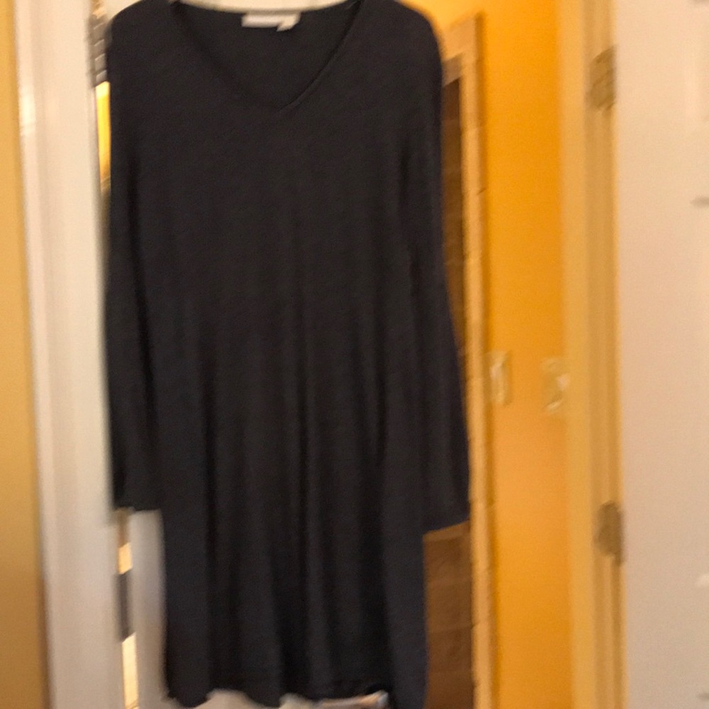 Whitewash sweater dress
