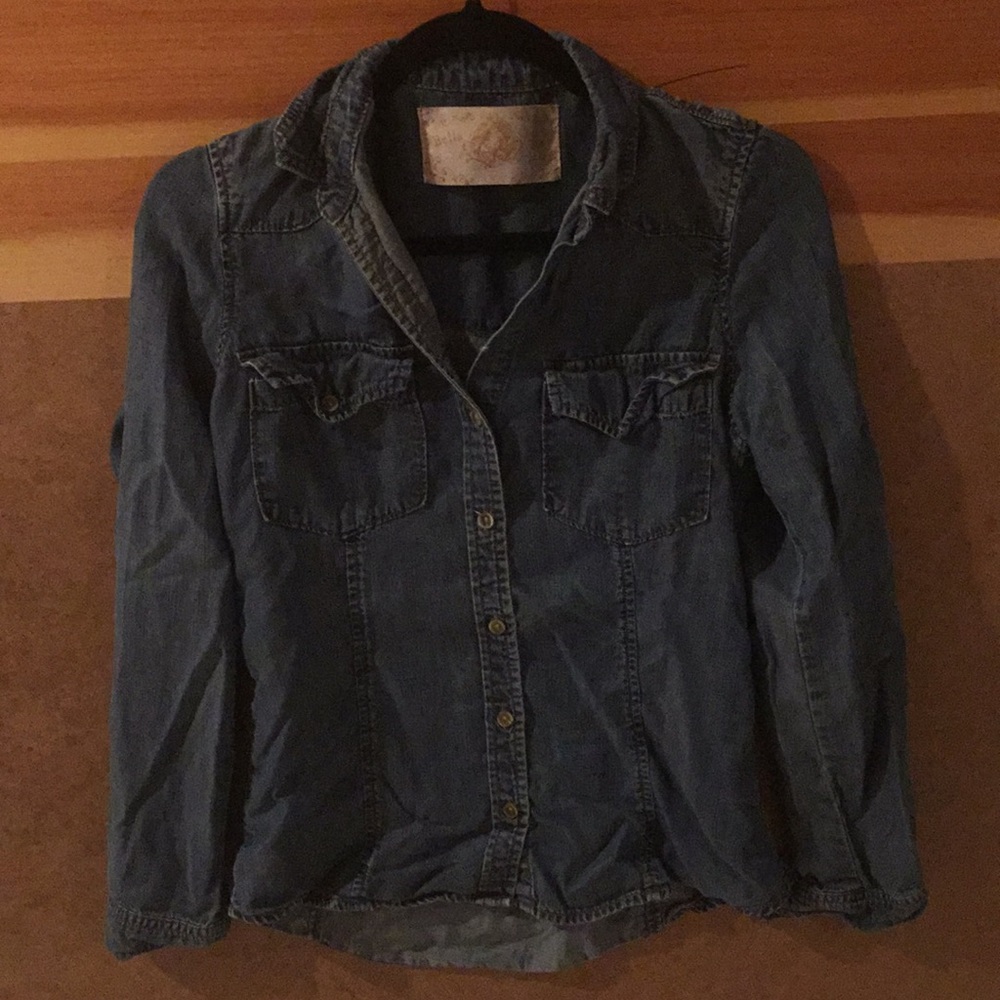 Bella Dahl - Denim Button Down Shirt