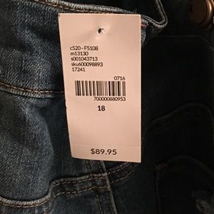 Lane Bryant denim overalls