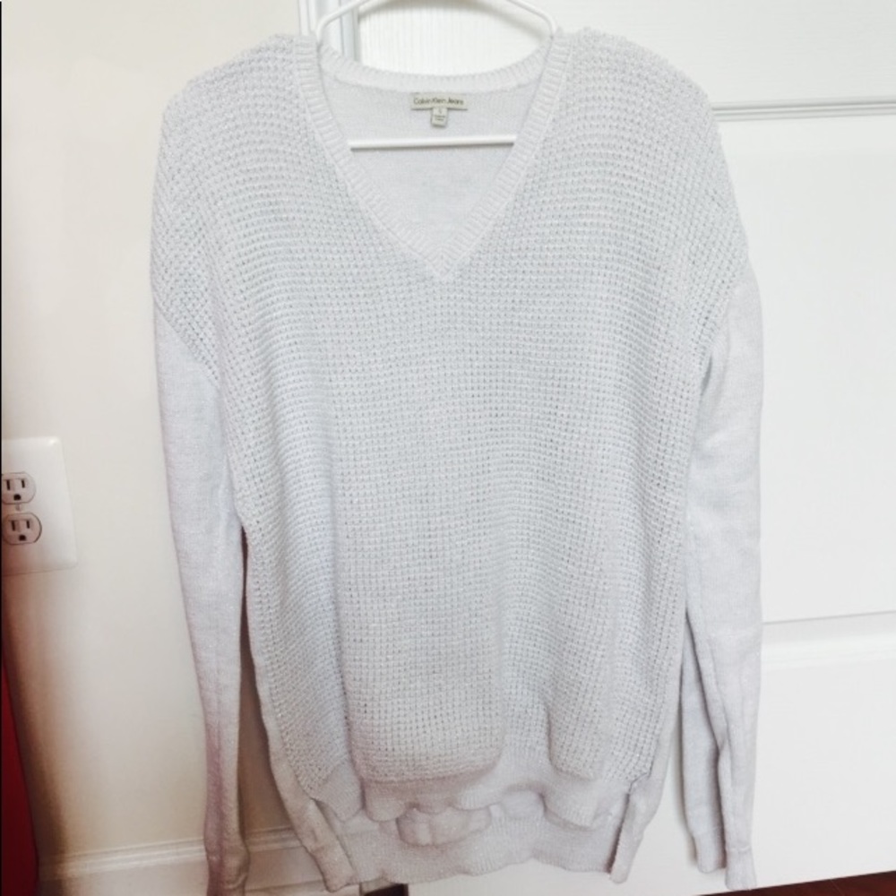 Calvin Klein V Sweater (size S)
