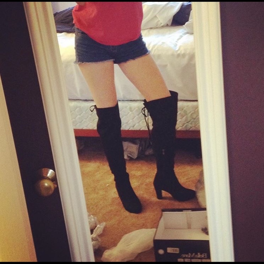 Black Over the Knee boots *Final Price*