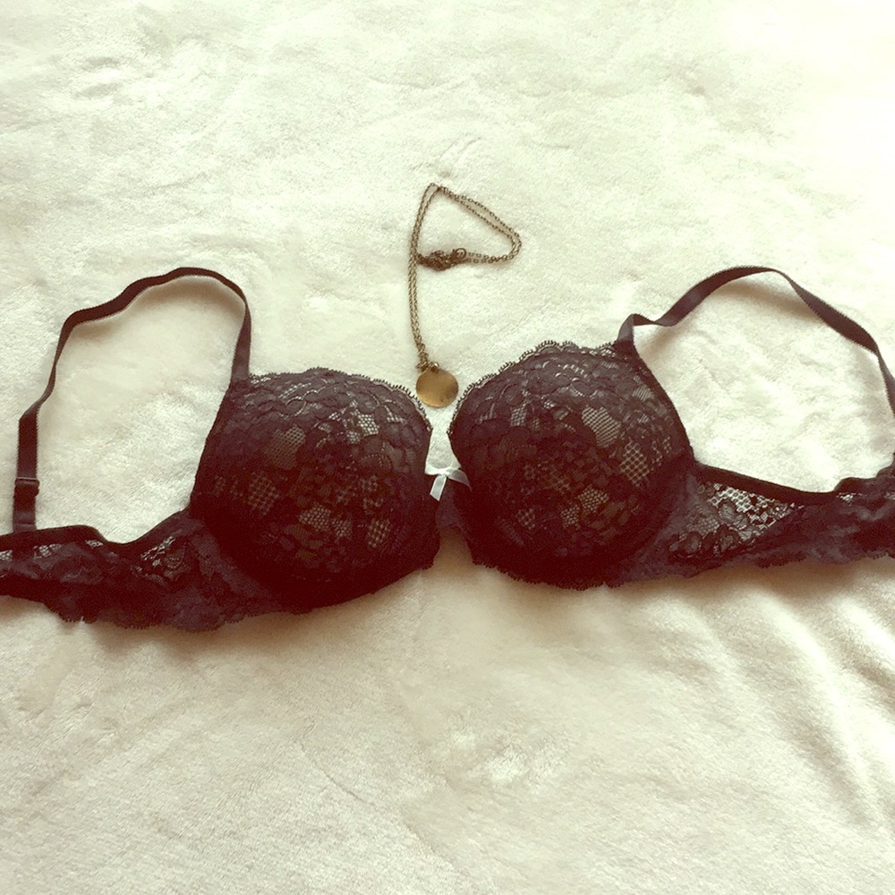 VS DREAM ANGLES black/lace bra
