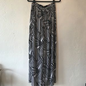 Alice + Olivia Striped Wide Leg Pant