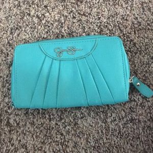Jessica Simpson turquoise wallet