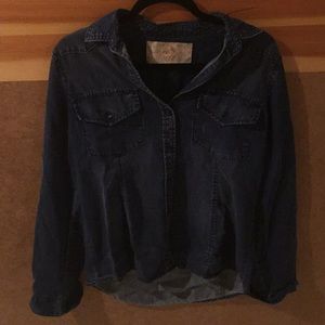 Bella Dahl - Dark Denim Button Down Shirt