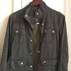 Used J.Crew Downtown Field Jacket in Olive Green