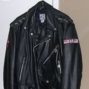 1989 Rolling Stones steel wheels tour leather jack