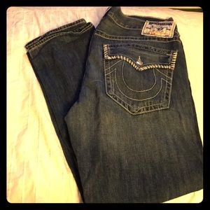 Men's True Religion denim jeans size 38