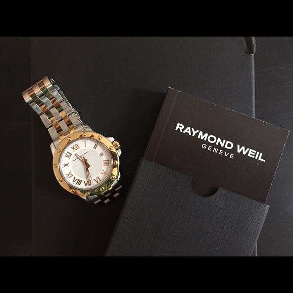 Raymond Weil 3 tone quartz watch, sapphire main image 2