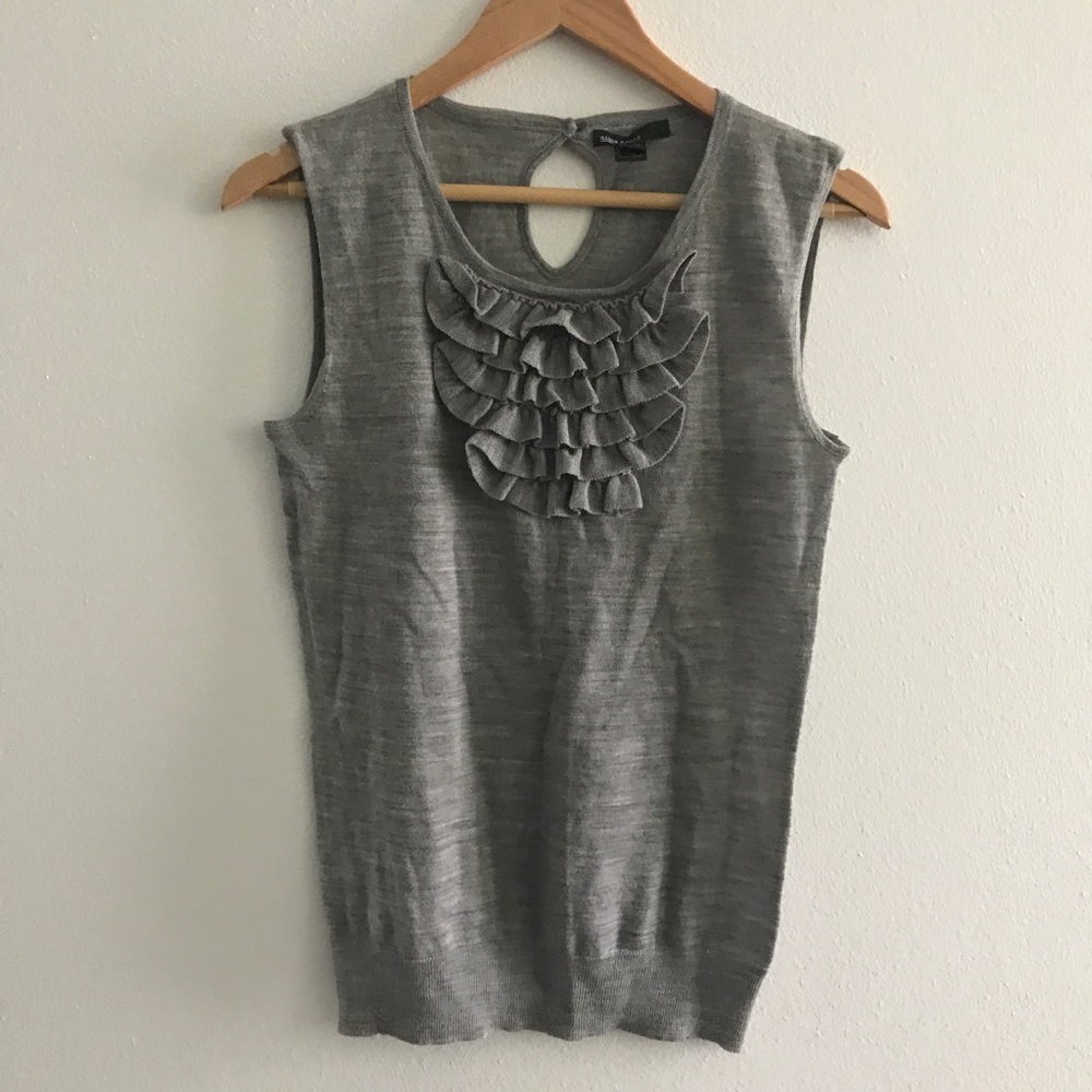 Grey Zara sweater vest