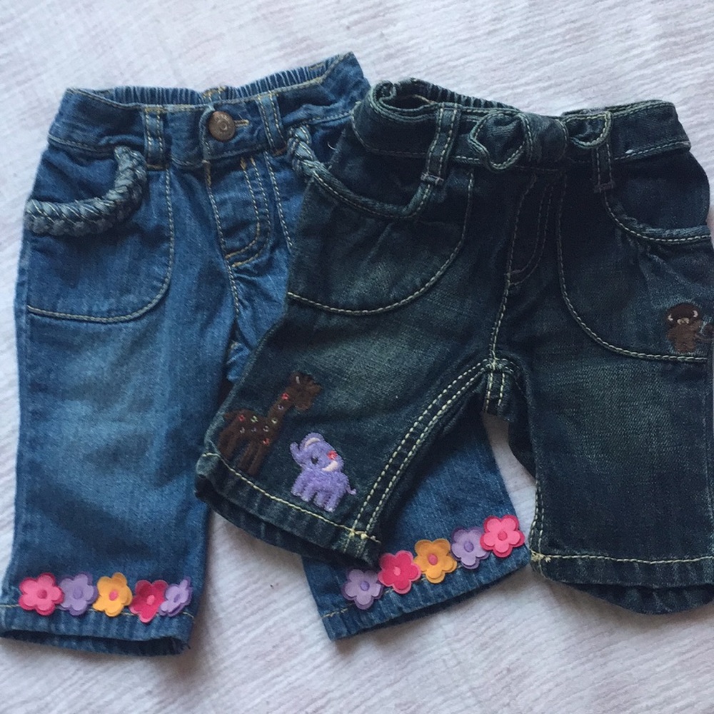 Gymboree denim baby pants