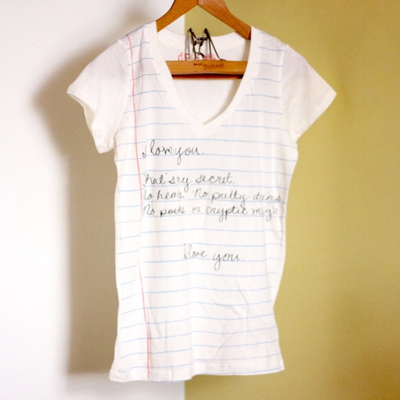 dELiA's Tops - FINAL PRICE! NWOT | GRAPHIC T-SHIRT | "I LOVE YOU"