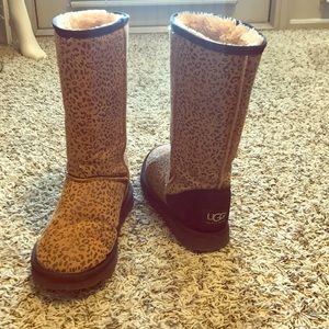 Cheetah Print Ugg Boots