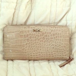 Kate Spade snake skin large wallet