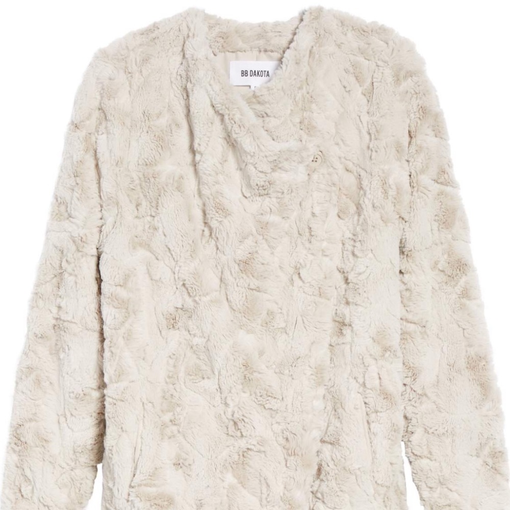 BB Dakota tucker wubby Faux fur coat