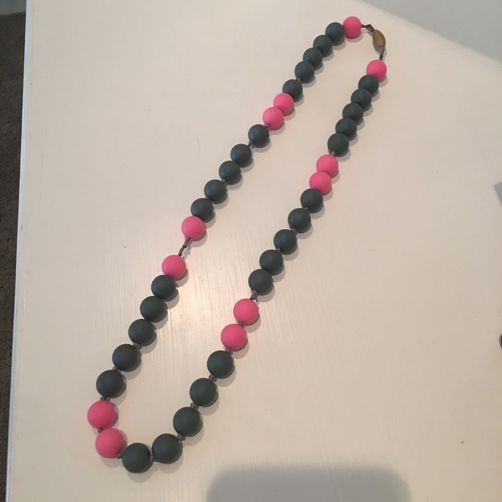 Baby Chewbeads teething necklace