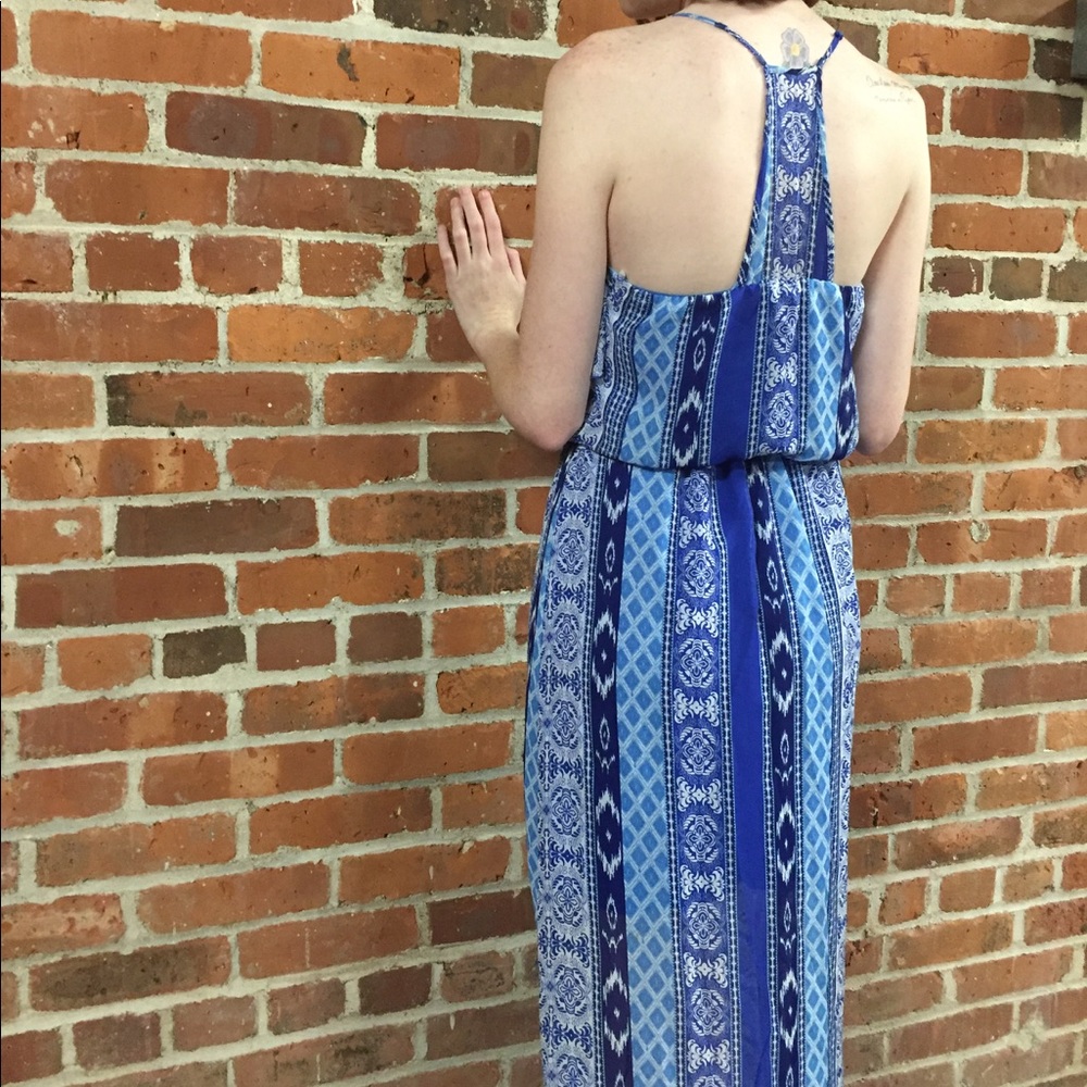 Blue maxi dress - Picture 4 of 5