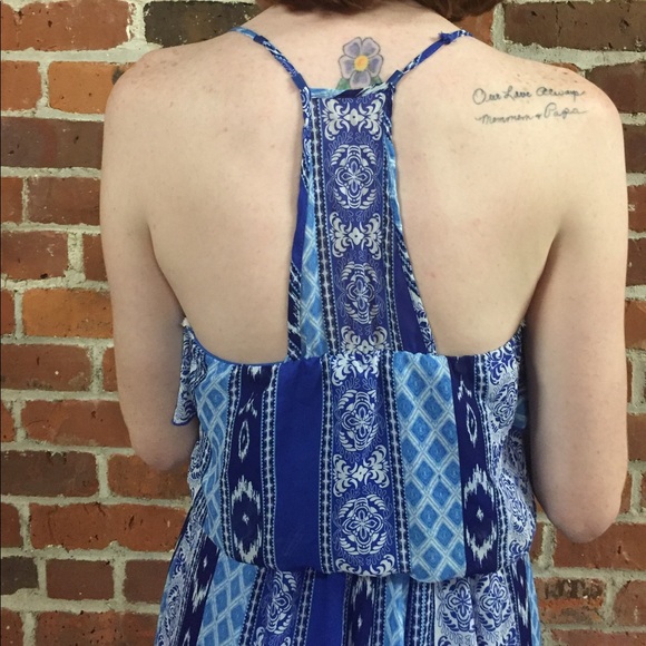 Blue maxi dress - Picture 3 of 5