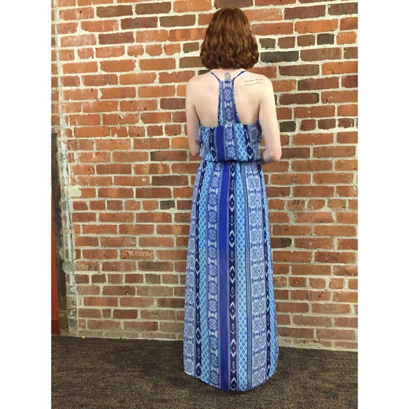 Blue maxi dress - Picture 5 of 5