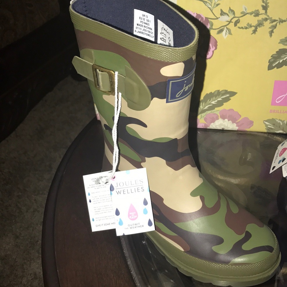 Joules rain boots