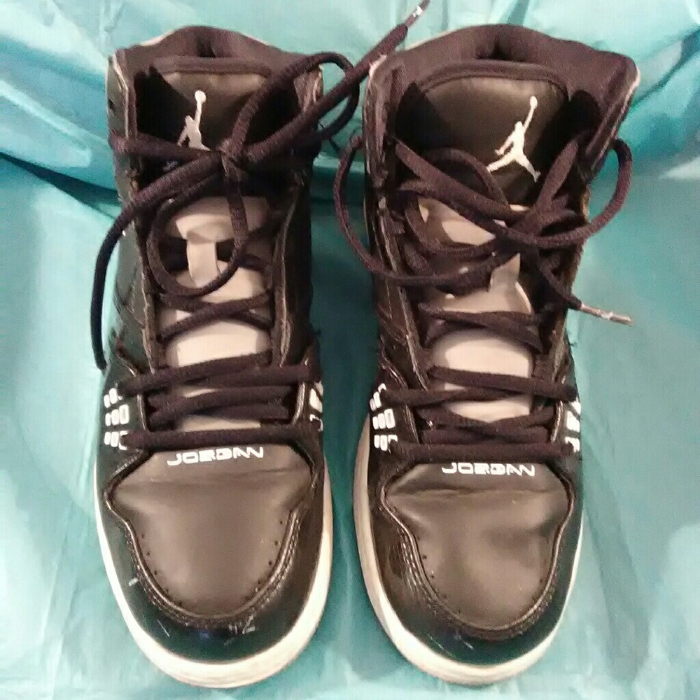 Jordan's high top sneakers