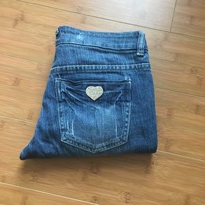 2b BEBE Crop Jeans Size 25