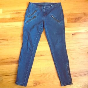 Madewell zipper jeans