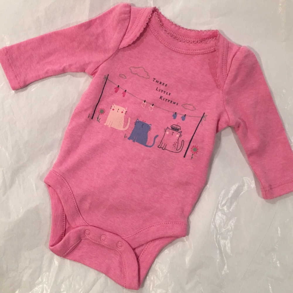 🐱🐱🐱NWOT "Three Little Kittens" GAP Onesie