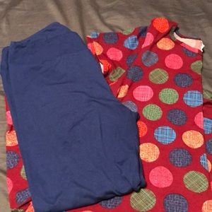 EUC Lularoe Carly and TC leggings