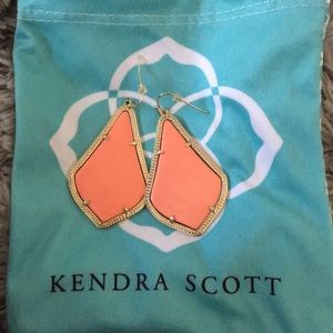 Alexandra coral earrings