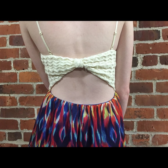 Multi color maxi dress - Picture 4 of 4