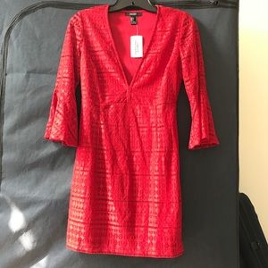 Sexy Red cocktail dress