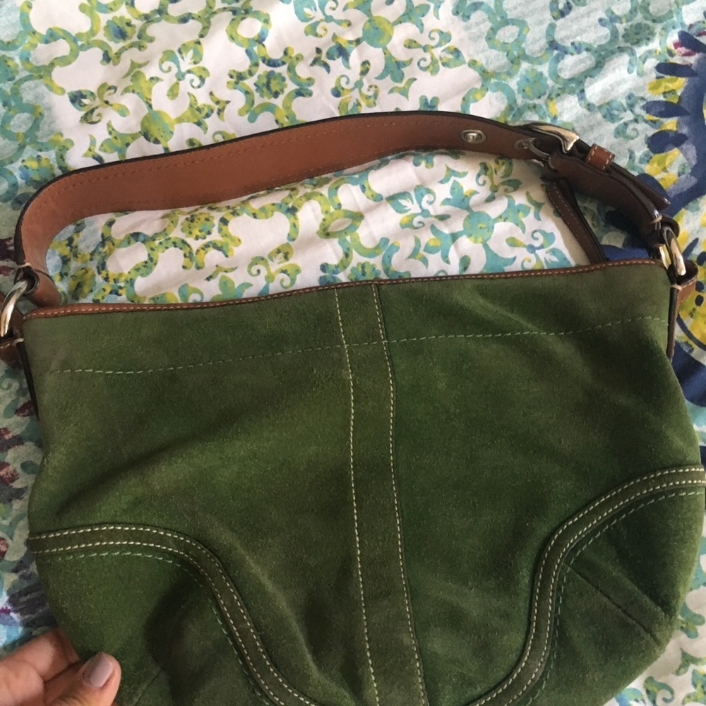 Green Coach Bag