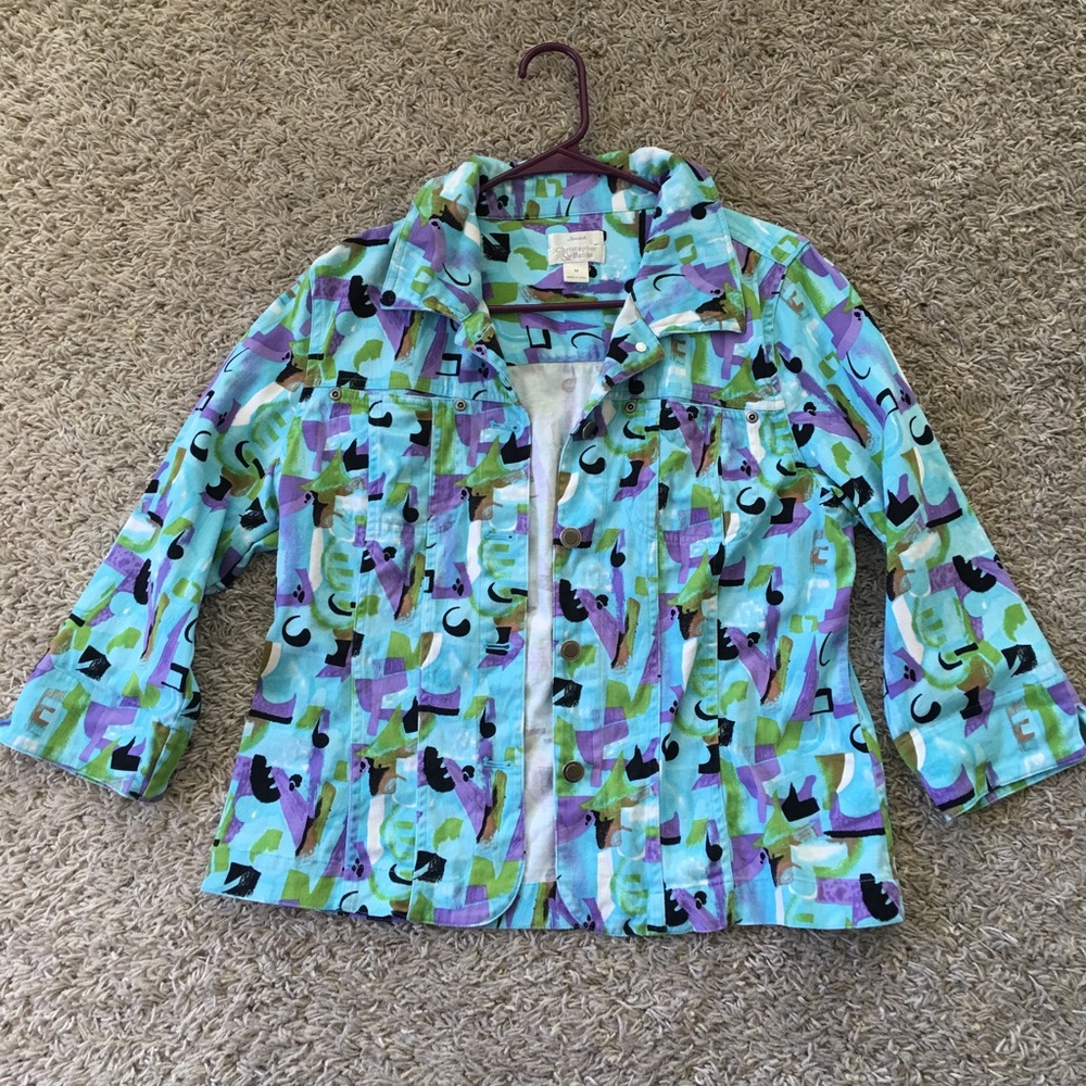 Christopher & Banks button down size M