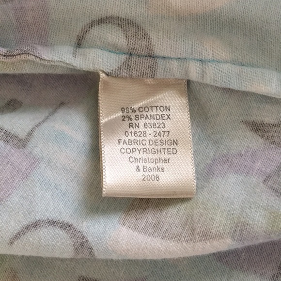 Christopher & Banks button down size M - Picture 7 of 8