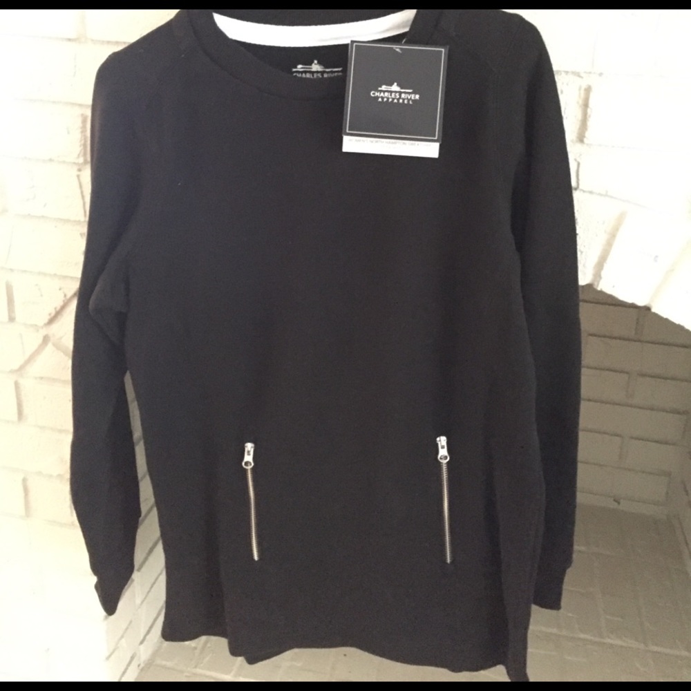 Charles River Sweatshirt Tunic