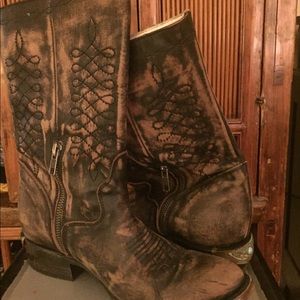 Freebird leather cowboy boots