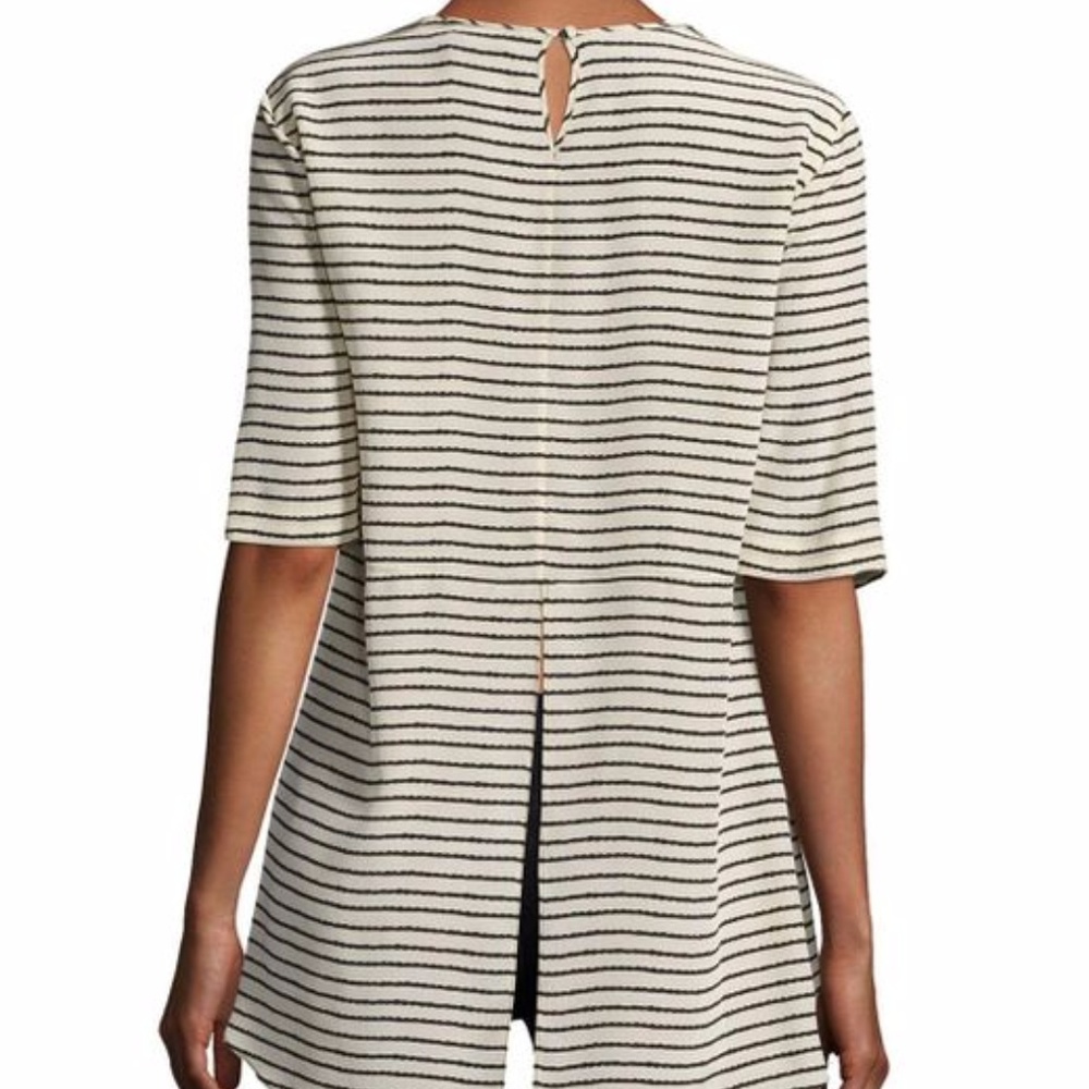 Brand New BCBG Max Azria High Low Split back Top