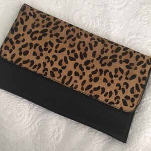 Leopard Clutch